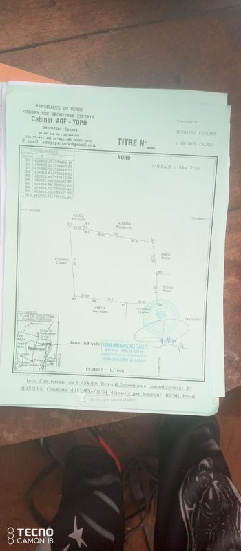 Terrain agricole fertile de 500 m² avec électrification et documents légaux complets