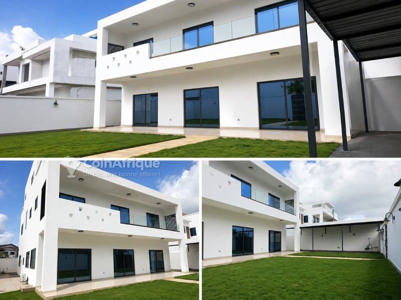 Villa luxueuse de 6 pièces avec jardin et garage double à Akpakpa