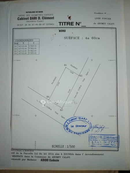 Terrain spacieux de 460 m² idéal pour construction