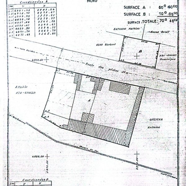 Domaine exceptionnel de 7000m² avec Titre Foncier personnel et sortie sur deux rues