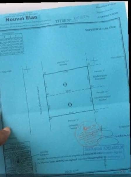 Grande parcelle clôturée avec Titre Foncier – Espace idéal pour projet immobilier