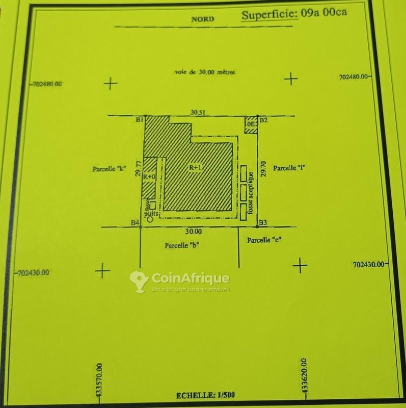 Terrain stratégique de 900 m² à rénover dans un quartier huppé