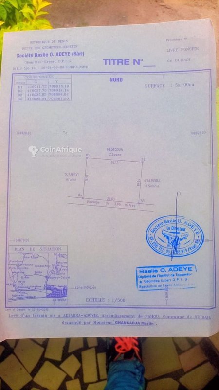Maison locative spacieuse de 7 pièces avec documents administratifs complets