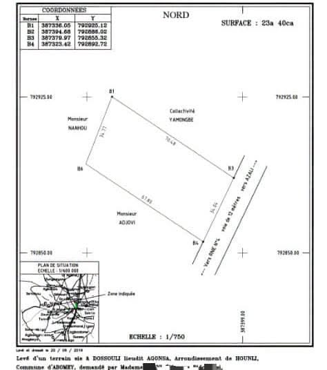 Terrain spacieux de 2340 m² avec documents administratifs complets – Idéal pour projets immobiliers