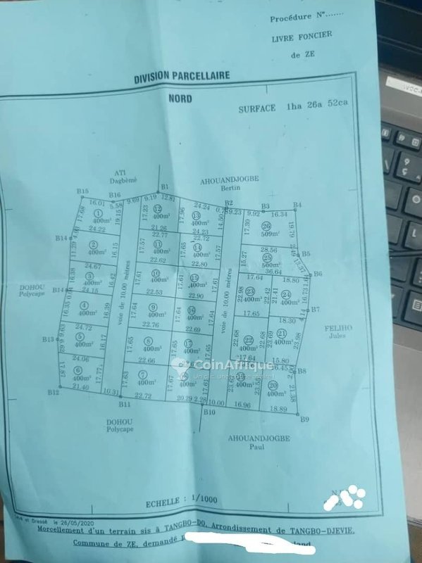 Terrain viabilisé de 400 m² avec titre foncier et accès toute saison