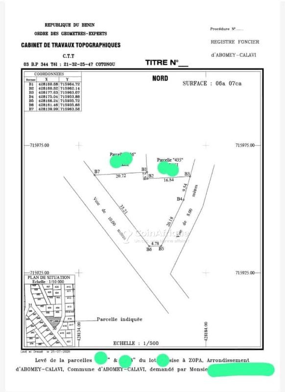 Terrain constructible de 607 m² en angle de rues stratégiques - Idéal pour projets immobiliers