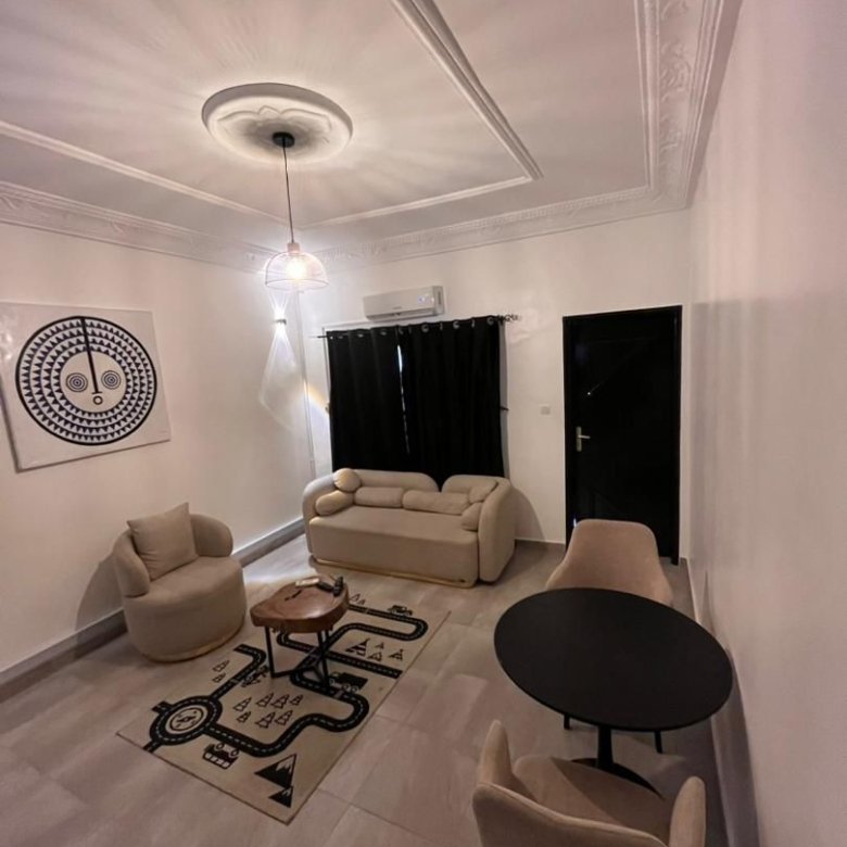 Appartement meublé d'une chambre avec climatisation et services haut de gamme