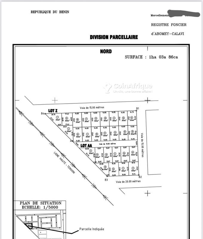 Terrain viabilisé avec titre foncier à proximité des logements sociaux