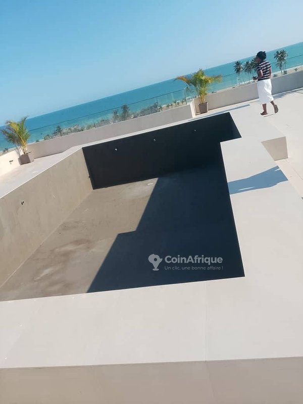 Appartement meublé 3 pièces avec piscine panoramique et vue sur l'océan