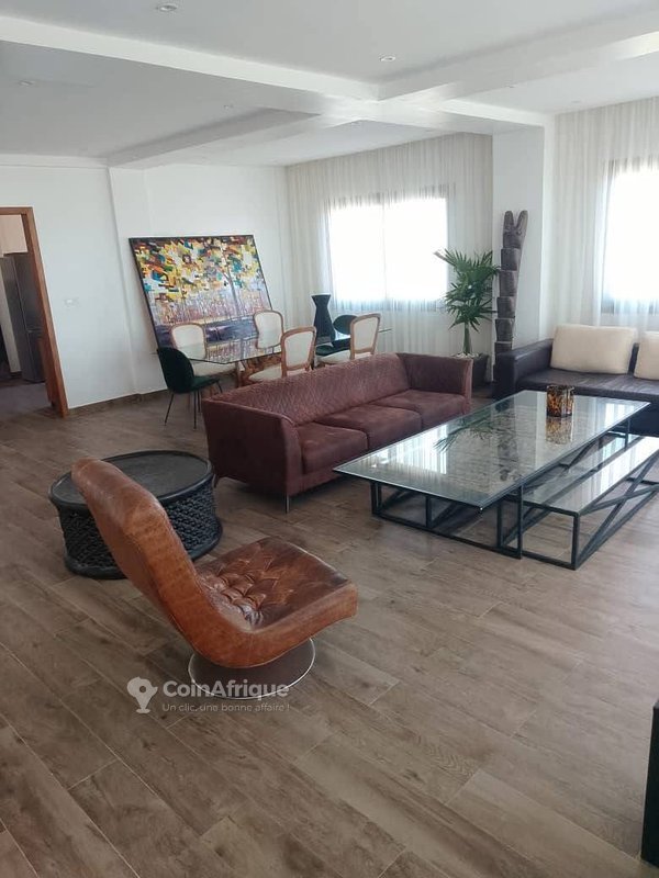 Appartement meublé 3 pièces avec piscine panoramique et vue sur l'océan