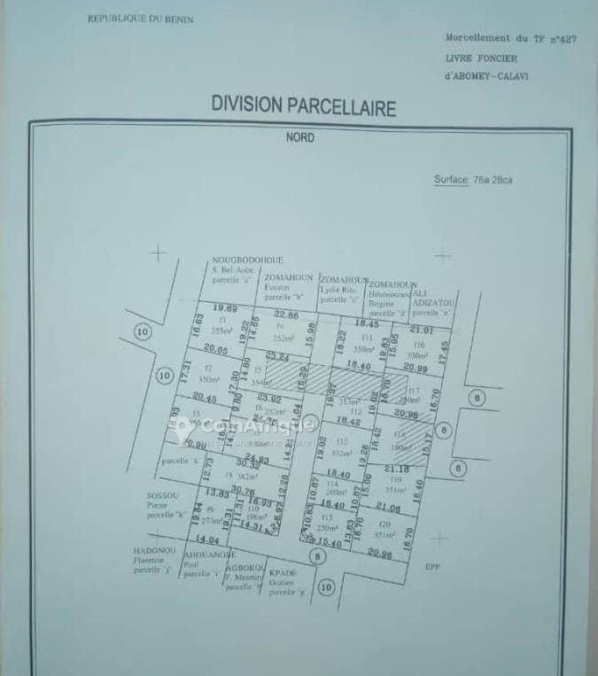 Terrain spacieux de 7618 m² à vendre - Parcelles disponibles dans un domaine prisé