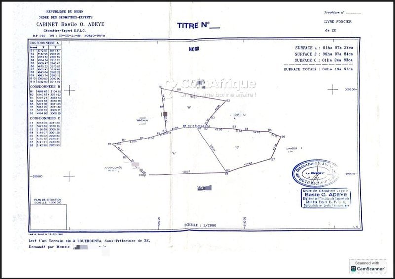 Terrain spacieux de 4 hectares avec documents légaux complets