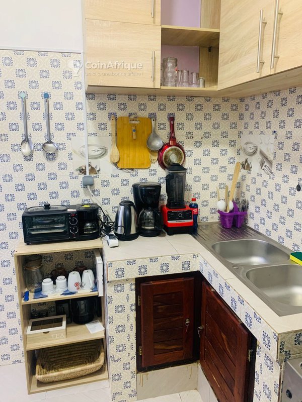 Appartement meublé 2 pièces avec climatisation, terrasse et jardin