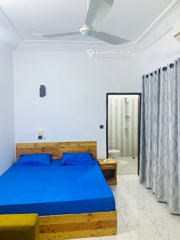 Appartement meublé 2 pièces avec climatisation, terrasse et jardin