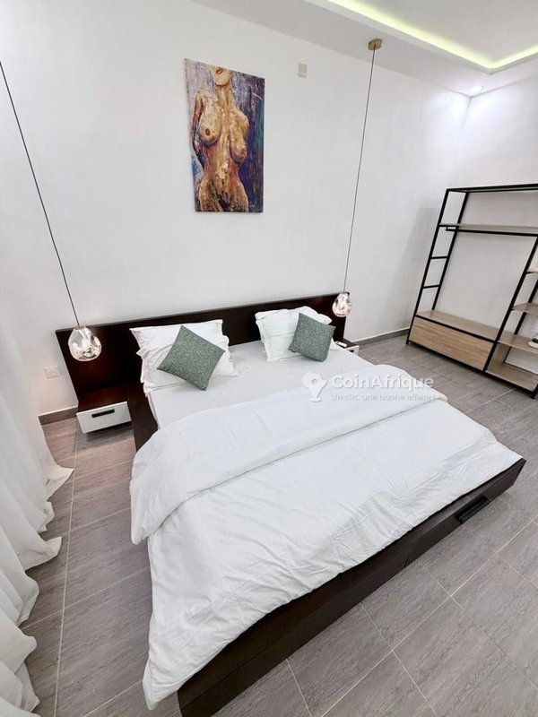 Appartement meublé 2 pièces avec vue imprenable sur la mer et équipements haut de gamme