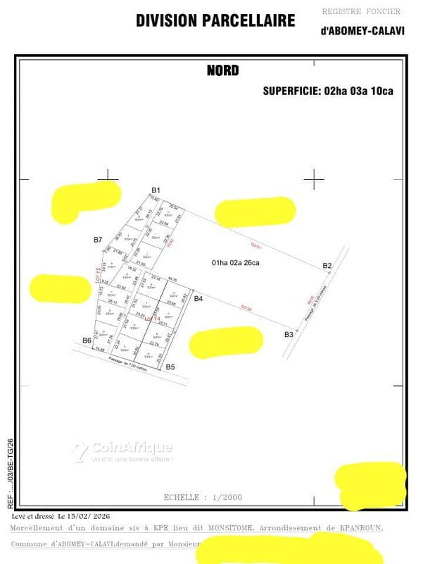 Terrain viabilisé de 500 m² avec documents légaux complets et emplacement stratégique