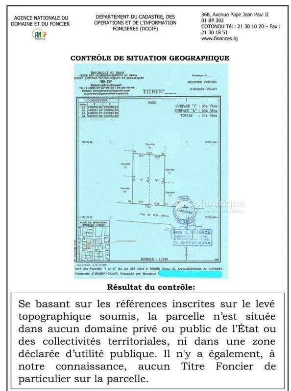 Terrain spacieux de 709 m² en position privilégiée près du Club des Rois