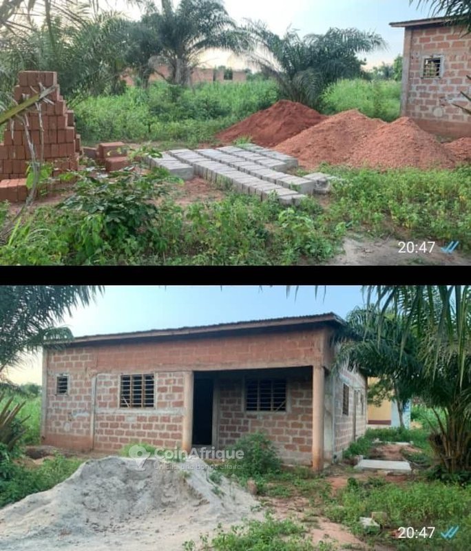 Maison inachevée avec potentiel - 2 chambres et papiers légaux complets