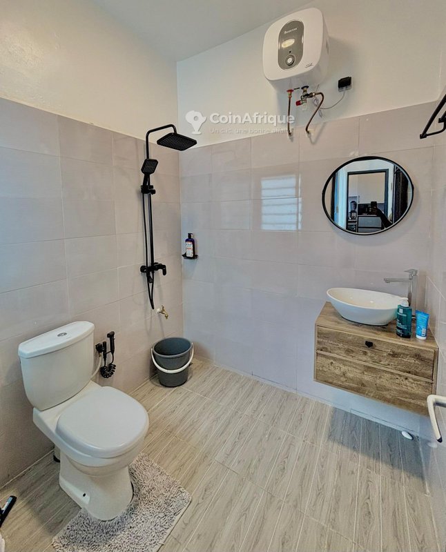 Appartement meublé d'une chambre avec équipements haut de gamme et gardiennage 24h/24