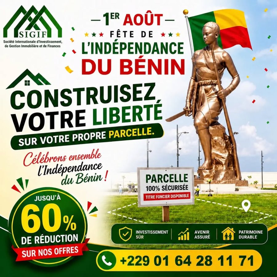 Parcelle sécurisée avec titre foncier