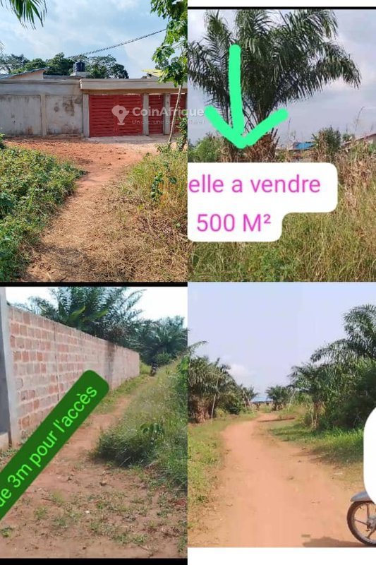 Terrain spacieux de 500 m² avec électricité et emplacement stratégique