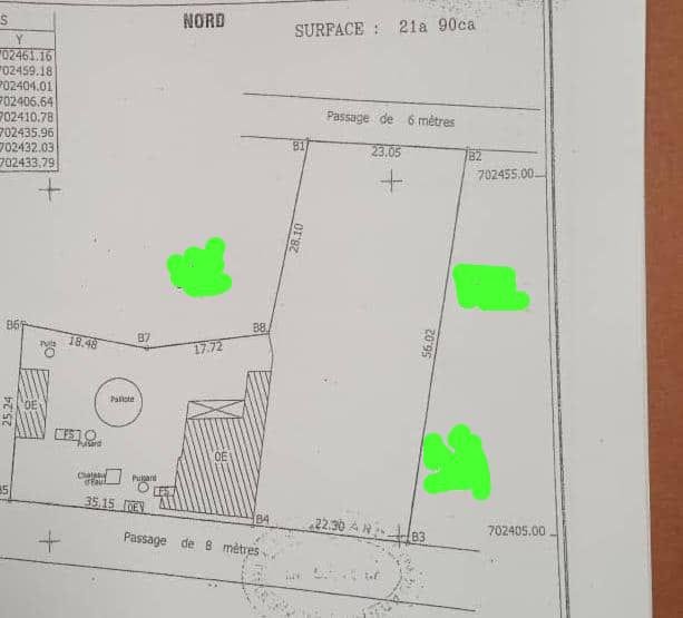 Domaine exceptionnel de 6 parcelles avec titre foncier et accès routier privilégié