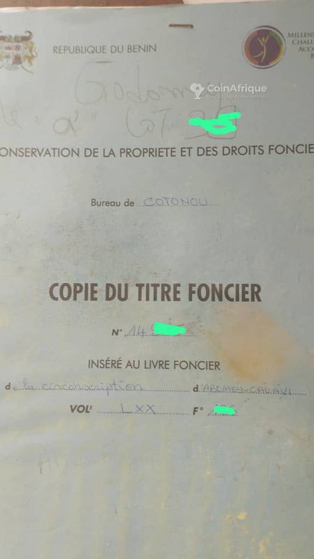 Terrain spacieux de 502 m² avec titre foncier sécurisé