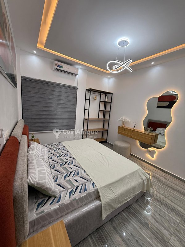 Appartement meublé d'une chambre avec commodités haut de gamme